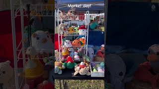 Market day! #crochet #amigurumicrochet #amigurumi #halloween