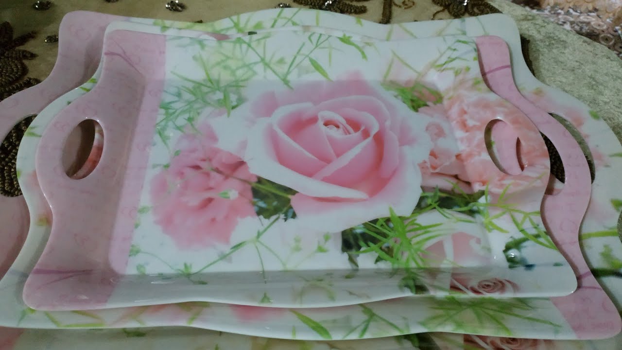 مشترياتى من صوانى المطبخ الملامين للعروسة .. قناة الحياة أحلى