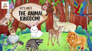 Learning animal names and sounds for kids | Cute little animals