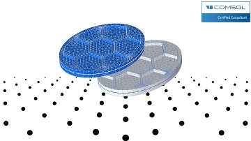 Xi Engineering | COMSOL | Structural-acoustic interaction | Electrostatic speakers modelling