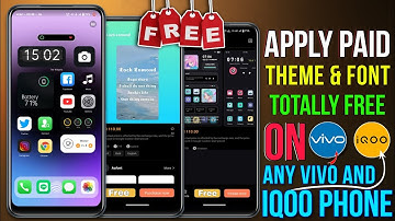 Apply Paid Theme & Paid Font Free On Any Vivo & IQoo Phone