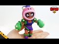 Making Brawl Stars ROSA - Clay Tutorial (Clay Art)🌹