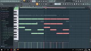 Making a Beat using Only Stock Plugins and Drums | Make Calming Music | Fl Studio 20 |