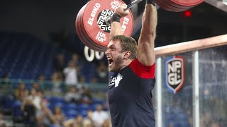 Dmitry Klokov's Thruster Ladder at the Grid Championship Match