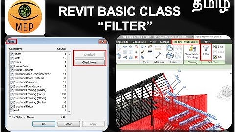 REVIT BASIC CLASS- FILTER