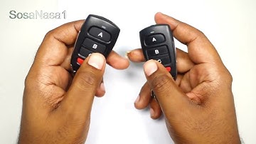 how to program electric gate remote control