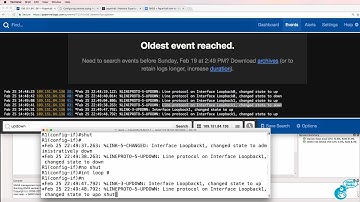 GNS3 Talks: Syslog with Papertrail - easy, online, free syslog server for your GNS3 Labs!