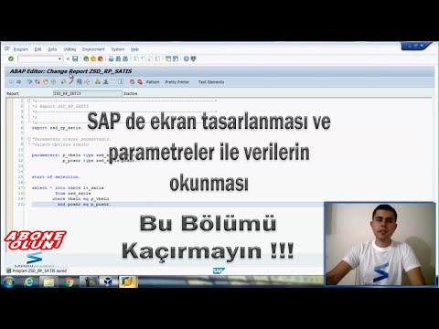 Video: SAP'de ekran düzenini nasıl değiştiririm?