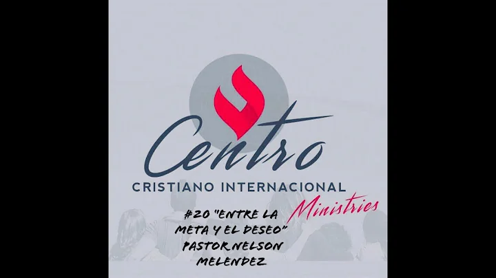Pastor Nelson Melendez #20 |"Entre La Meta Y El De...