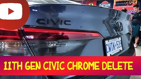 Honda civic sport 2022 black emblems