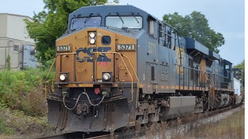 CSX 5371 with a Solid K5LA Leads CSX I126 - 9-04-22