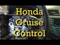 Honda Cruise Control Troubleshooting and Combination Switch Replacement Accord 2.4L 2004