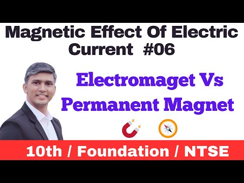 Video: Forskellen Mellem Elektromagnet Og Permanent Magnet