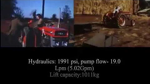 Massey Ferguson 130 tractor data and specifications