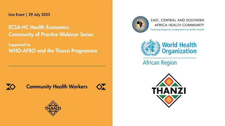 ECSA-HC Community of Practice webinar series: Community Health Workers - 29 July 2025