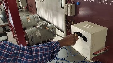 Brake test or Load test (Performance characteristics)on DC compound motor practical experiment