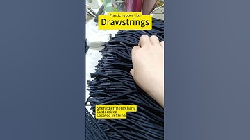 #drawstring #drawcord #hoodiestrings #rope #cords #oekotex #factory #customization