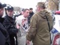 Задержание полицией неадеквата в Днепропетровске (1-я часть)