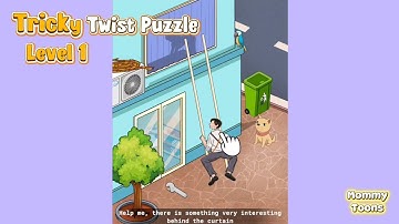 Tricky Twist Puzzle Level 1 | Game Walkthrough 