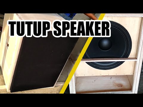 Video: Cara Membuat Penutup Speaker