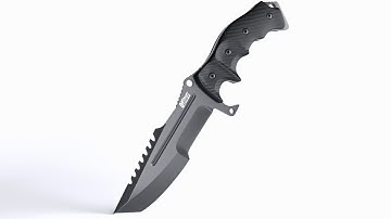 Knife - Tutorial 3ds max - PART 13