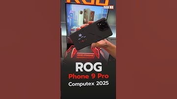 ใครใช้อยู่บ้าง! ROG Phone 9 Pro จากงาน Computex 2025 #TECHMX #MX #Rog #Asus
