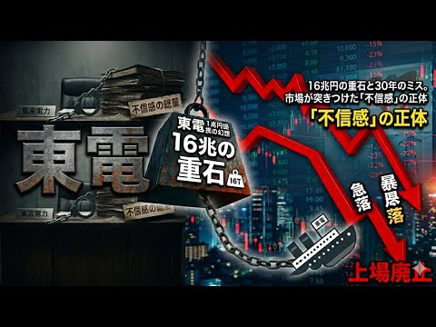 【東電9501】16兆円の借金は消えない…東電株、資本提携の裏に隠された罠#東京電力 #日本株 #株価暴落 #投資初心者 #経済ニュース#株式投資 #増資 #希薄化 #9501