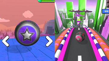 Going Balls Speedrun Challenge Vs Reverse Balls Speedrun Walkthrough Gameplay