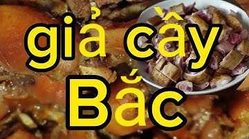 cách nấu thịt giò heo giả cầy chuẩn vị bắc thơm ngon /du lịch ẩm thực BRVT