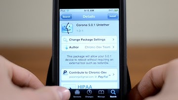 Untethered iOS 5.0.1 Jailbreak Corona iPhone 3GS & 4, iPod touch 3G & 4G and iPad