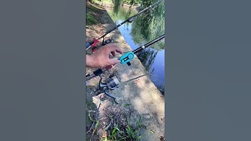 Chống gác cần câu cá đa năng, xoay 360 độ🎣 #1k  #fishing #shorts