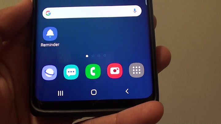 Samsung s9 how top remove call ended popup năm 2024