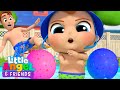 No No Swimming Song | Little Angel And Friends Kid Songs