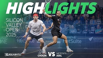 🇪🇬 Asal v Crouin 🇫🇷 | Silicon Valley Open 2025 | HOOGTEPUNTEN HALVE FINALE