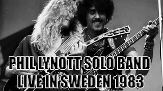 Video thumbnail of "PHIL LYNOTT SOLO BAND 'SARAH' LIVE IN SWEDEN 1983"