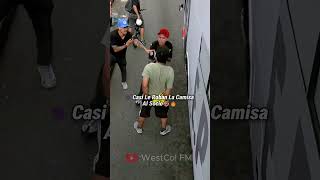 Casi Le Quitan Al Socio Una Camisa Firmada Por Blessd #westcol #blessd #humor #clips