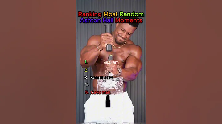 Ranking Most Random Ashton Hall Moments