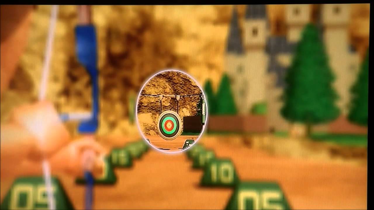 Wii Sports Resort Archery Intermediate YouTube