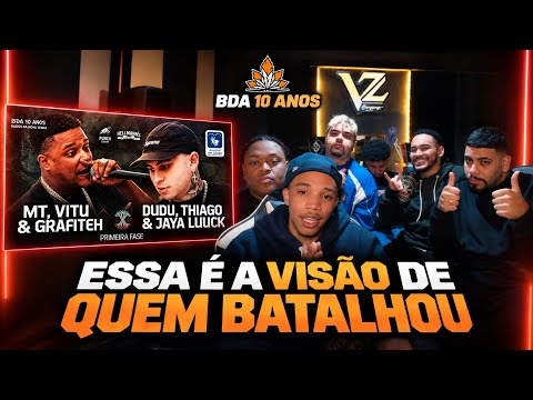 NEO, MT, VITU, DEVIL, TORVI AND WL REACT TO THIAGO'S TRIO VS. MT'S TRIO - BDA 10 YEARS 🔥🔥