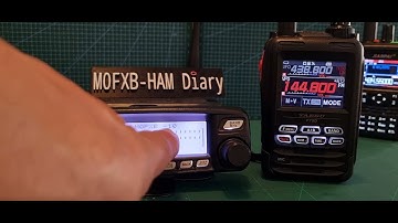 YAESU FTM-100 & YAESU FT5D APRS Send Message - auto reply