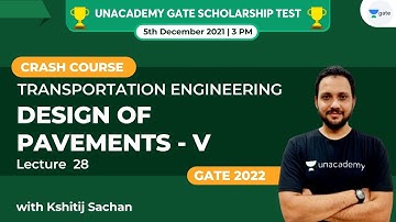 L28 | Design of Pavements - V | Crash course: Transportation Engineering | Kshitij Sachan
