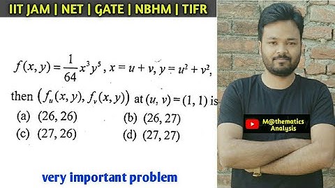 IIT JAM MATHS 2020 | IIT JAM Calculus QUESTION | problem#17