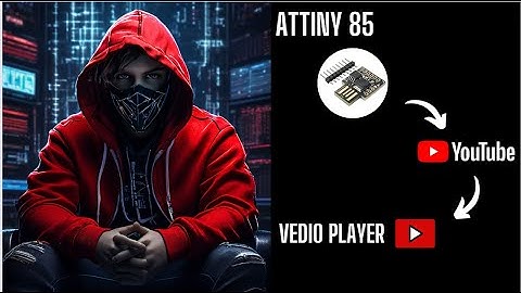 how to play youtube video using Attiny 85 explain tamil ? | hack with rohit | 2024