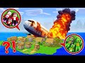 Mikey Family JJ Family Survive The AIRPLANE CRASH ON THE ISLAND In Minecraft Maizen 