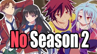 WHY YOUR FAVORITE ANIME DOESN'T GET A SEASON 2