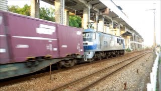 JR貨物 EF210-161号機[新] 貨物列車5080レ【容赦ない大爆走!!!】
