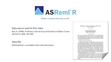 Random coefficient regression in ASReml-R 4