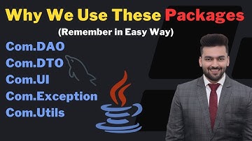 Why Every Java Developer Should Know About DTO, DAO, UI, EXCEPTION, and UTILS Packages - Jyani