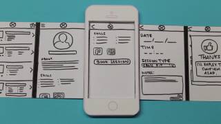 Mobile Application Design : Paper Prototype Video screenshot 1