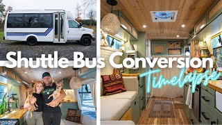 SHUTTLE BUS CONVERSION FULL BUILD TIMELAPSE | DIY Start To Finish Vanlife For Under $30k by Our Way To Roam 4,020 views 2 months ago 17 minutes
